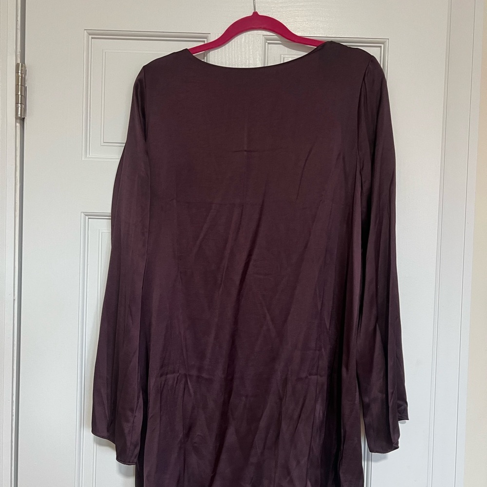 Madewell Women's Mini Dress in Deep Purple